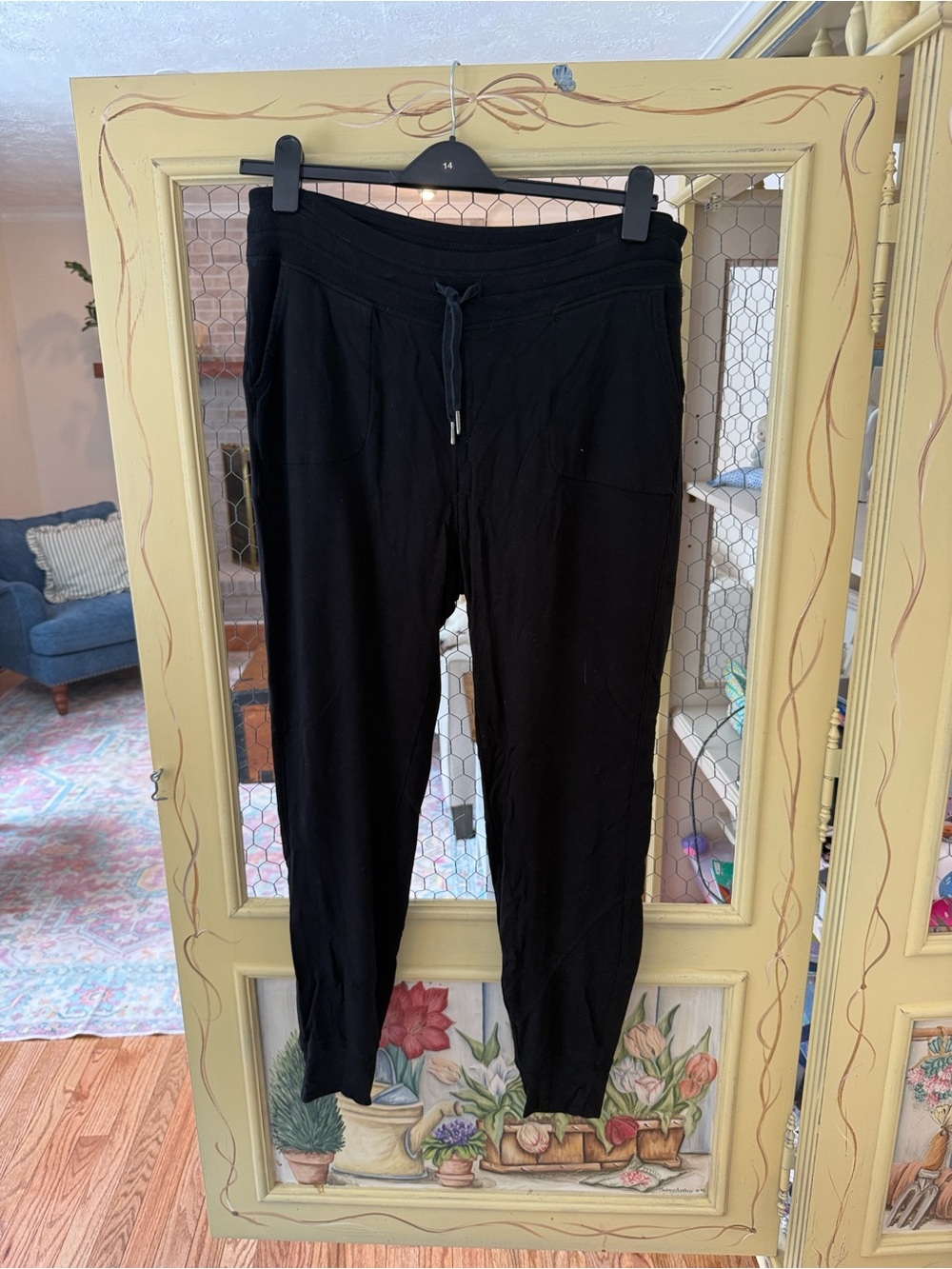 Athleta Black Drawstring Jogger Pants